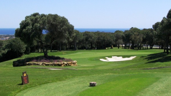 14th hole at La Reserva Golf Costa Del Sol