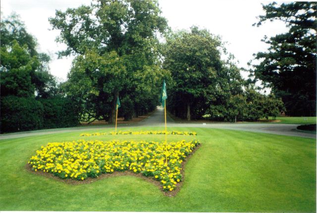 Flowerbeds at Augusta National